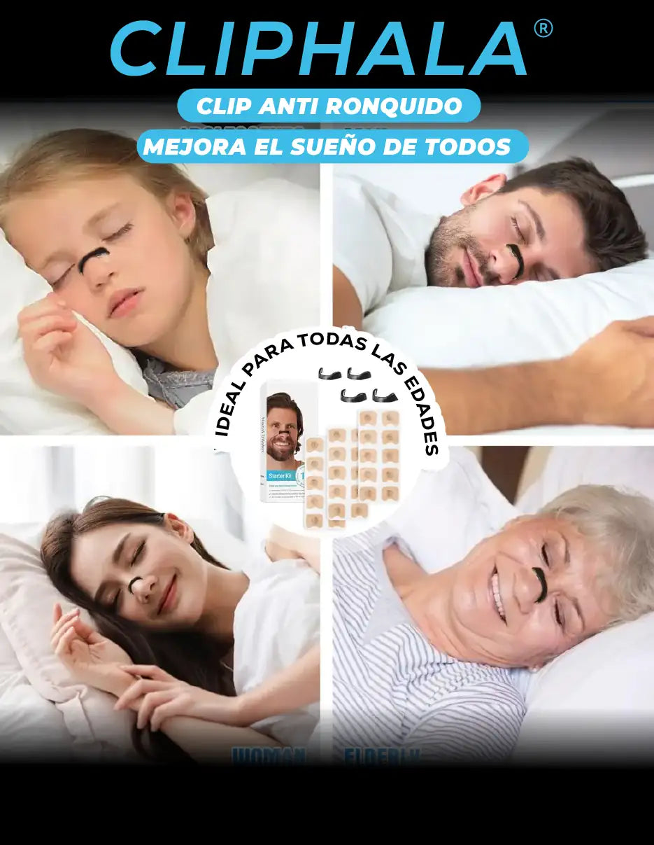 KIT MAGNETICO ANTI RONQUIDO CLIPHALA [PV1-META-CLICKPLUSMX]
