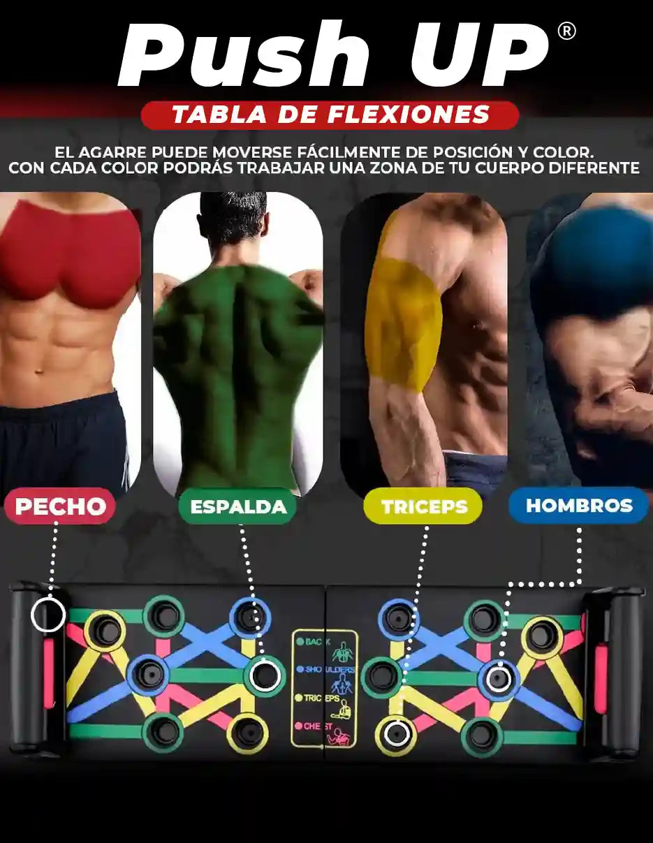TABLA DE FLEXIONES PUSH UP [PV1-META-CLICKPLUSMX]