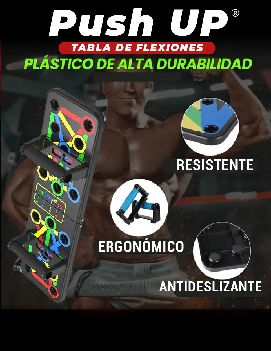 TABLA DE FLEXIONES PUSH UP [PV1-META-CLICKPLUSMX]